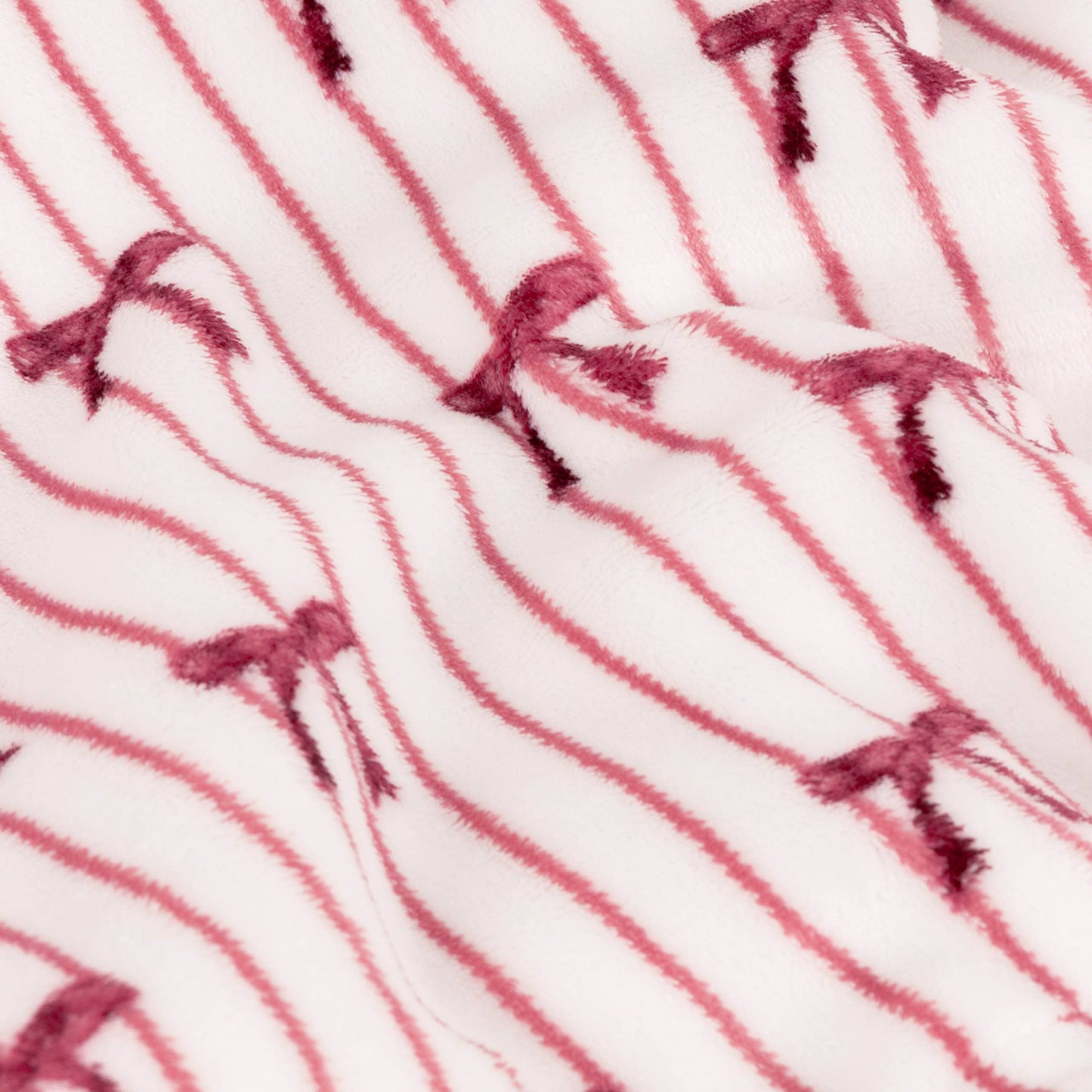 Noortje Plaid in Pile Sherpa Seta Rosa