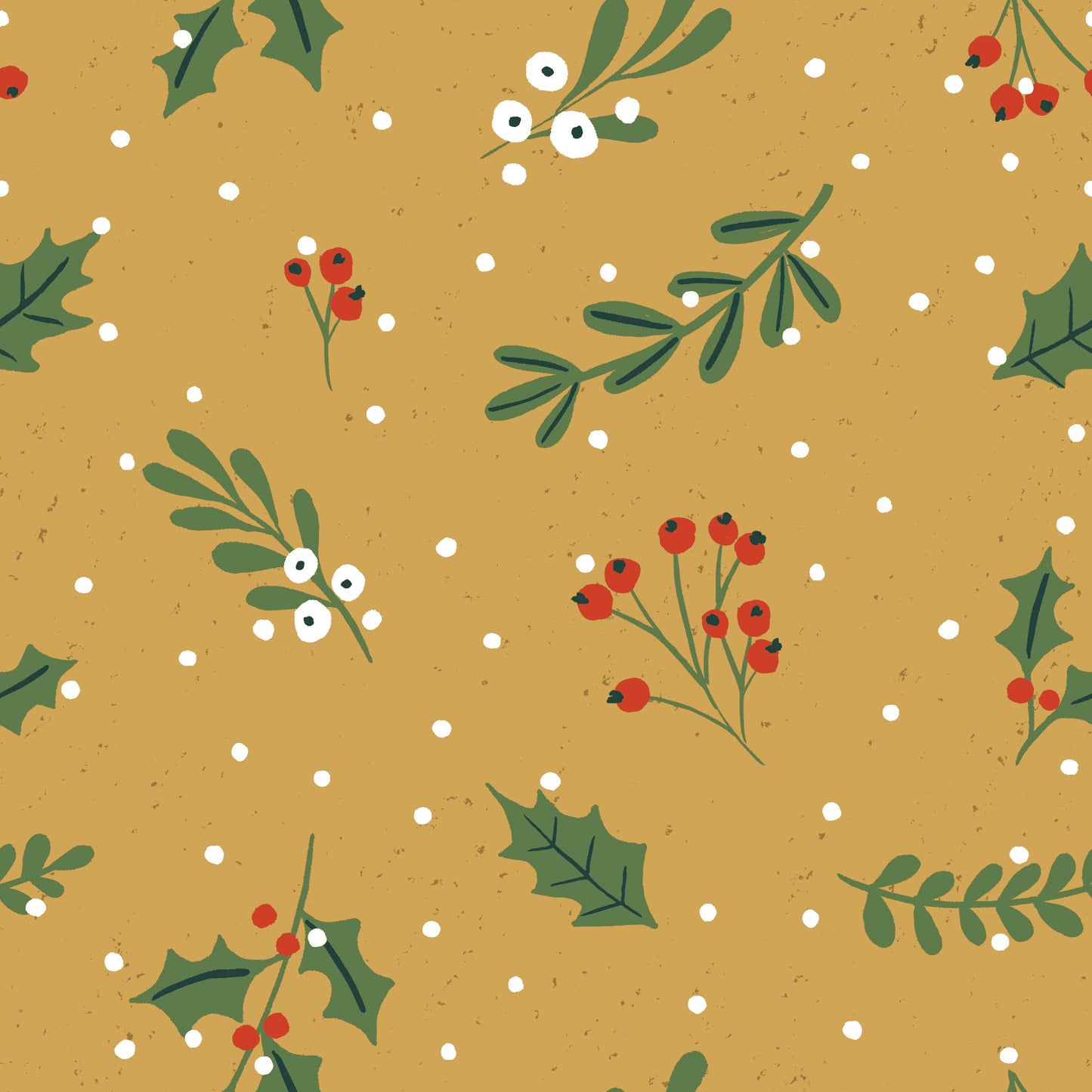 Set copripiumino natalizio, Deck The Halls colore: verde pino