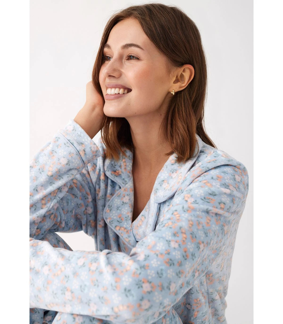 Pigiama donna ciniglia provenzale