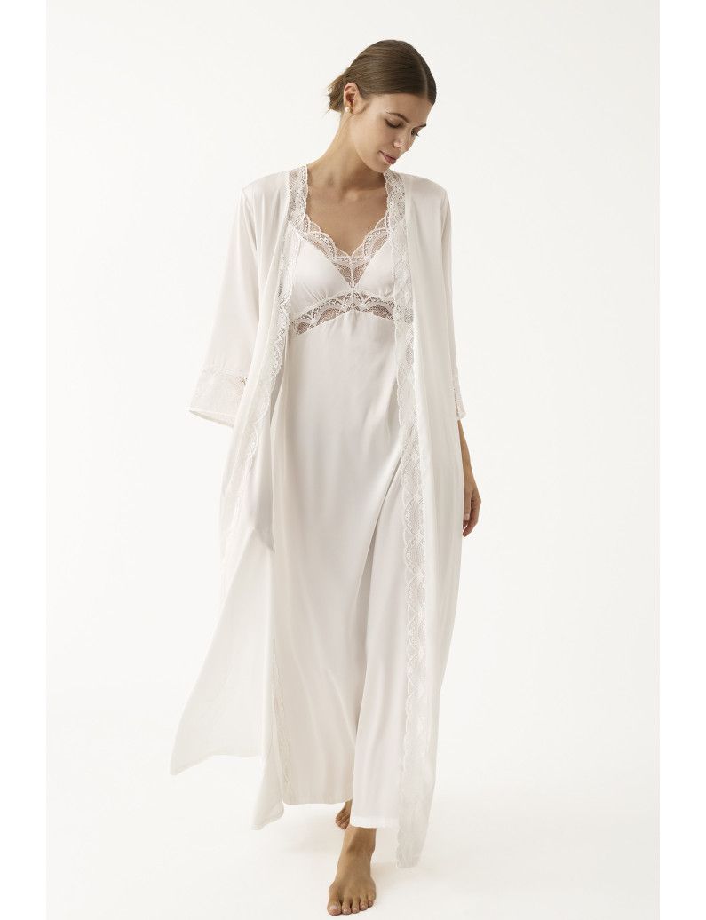 Vestaglia 1244 Kimono c/pizzo