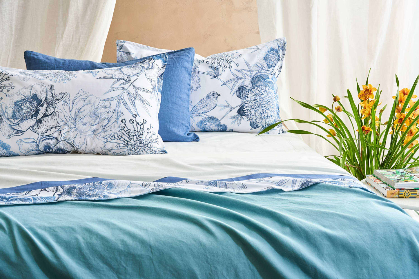 Coppia letto Secret Garden