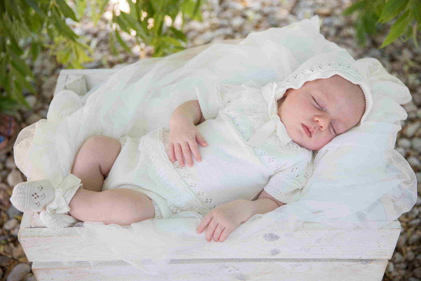 Completino Tricot con pizzo