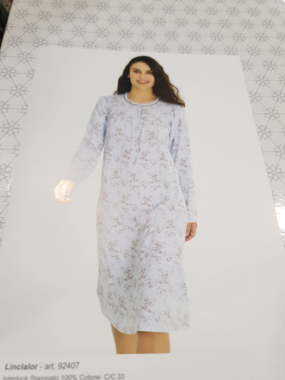 Camicia interlock stampato/71