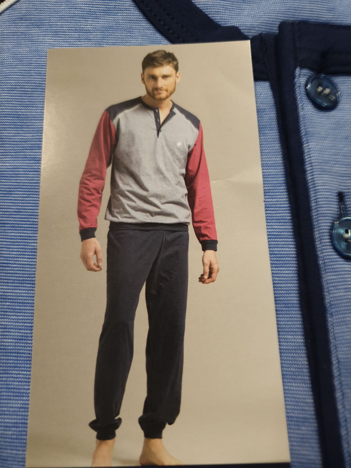 pigiama Jersey melangiato/12
