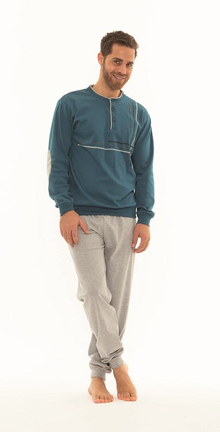 Pigiama uomo interlock serafino