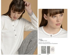 Pigiama pant. fantasia in interlock