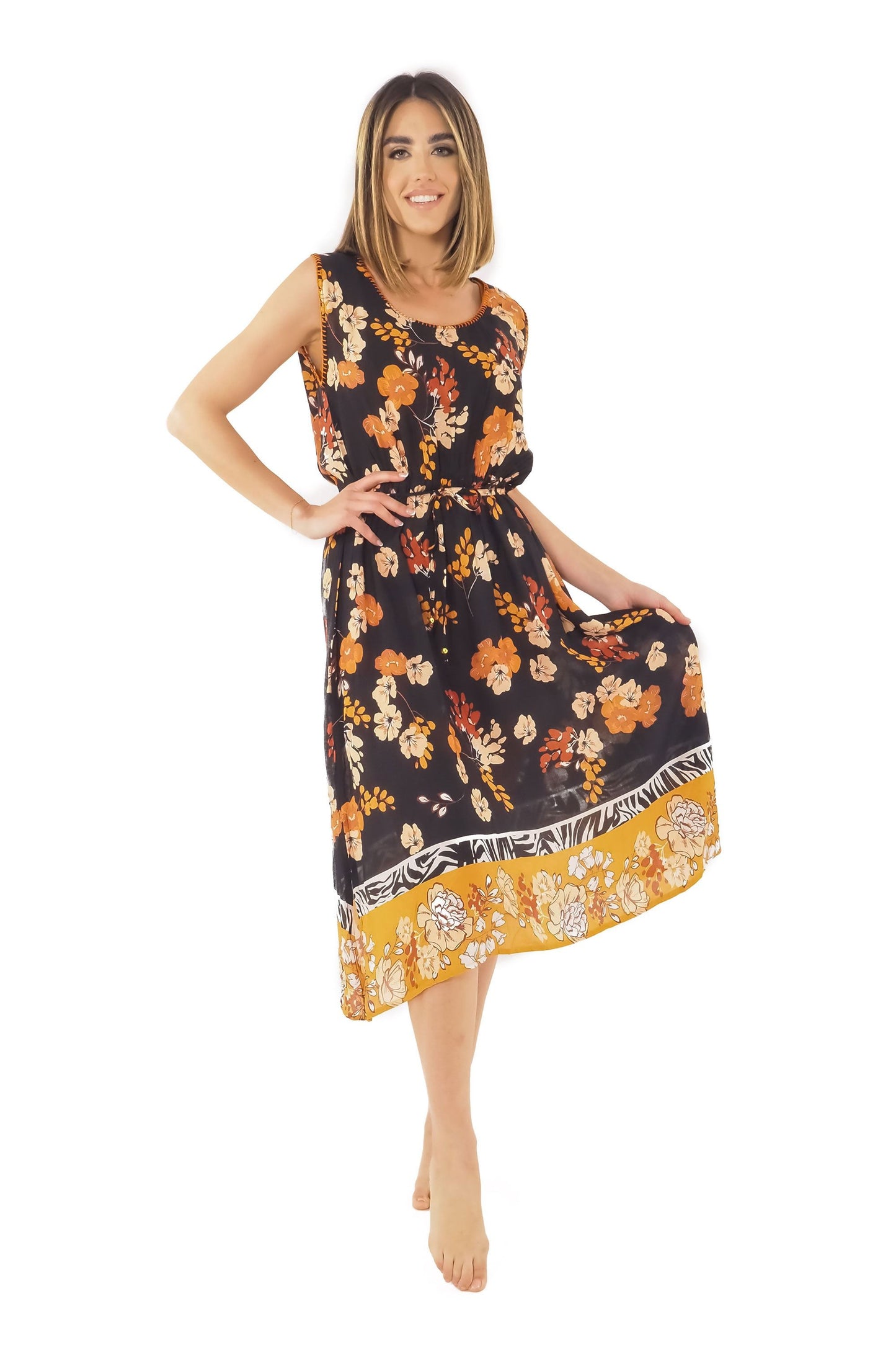 Abito Dora foulard Mix