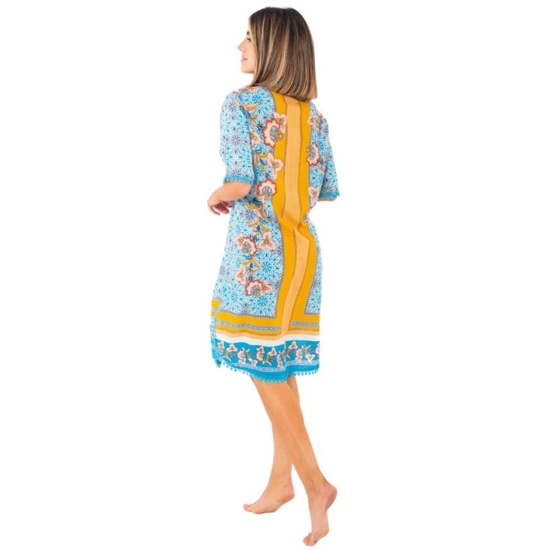 Vestito Flora fantasia mandala e fiori
