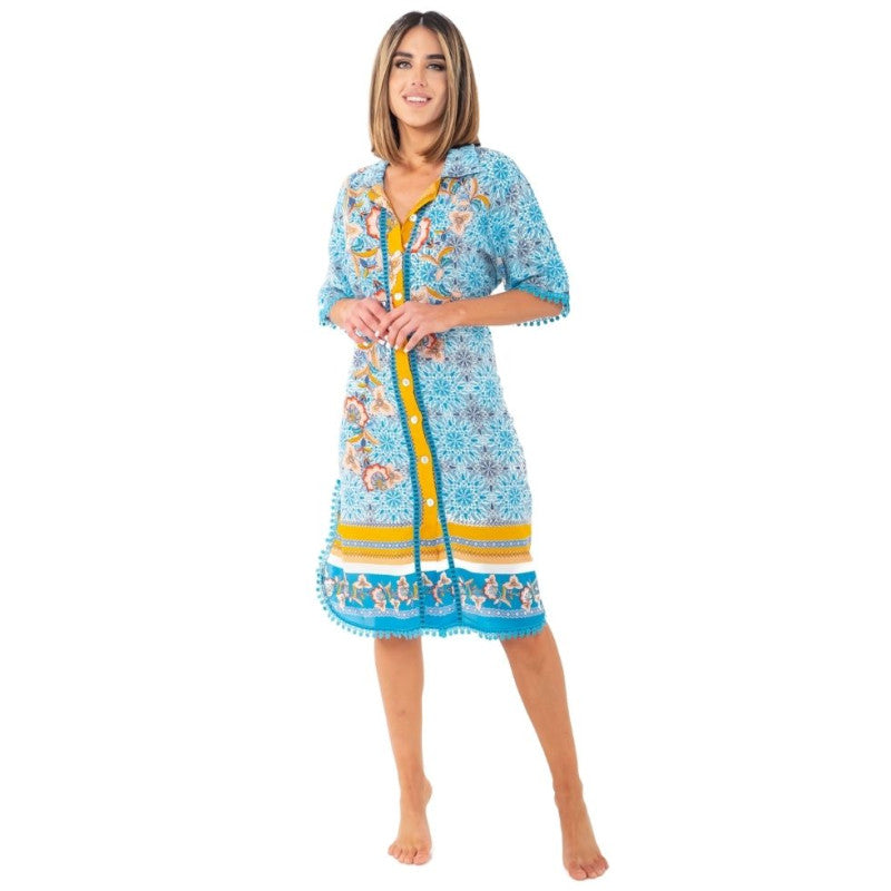 Vestito Flora fantasia mandala e fiori