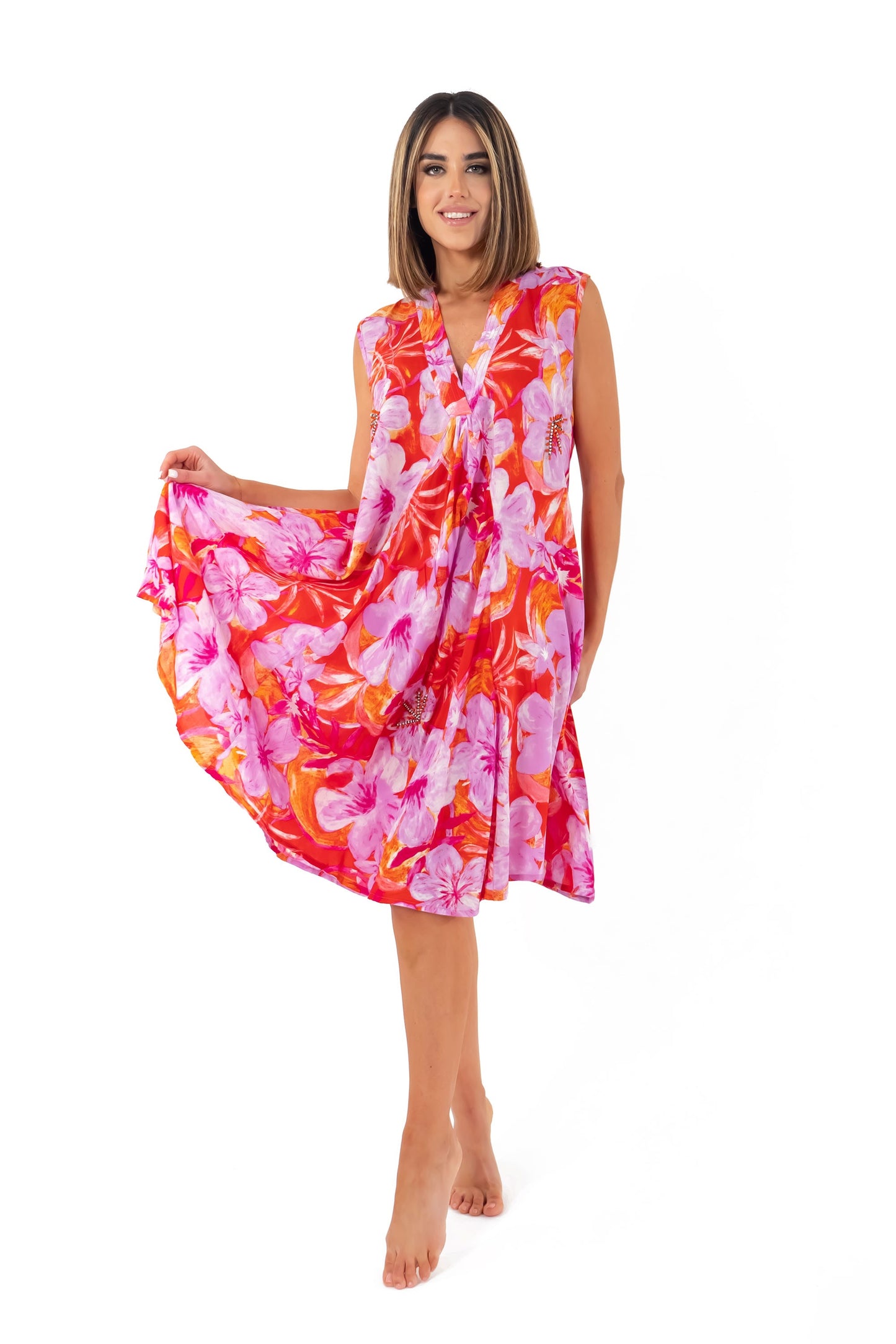 Vestito Micol fantasia a fiori