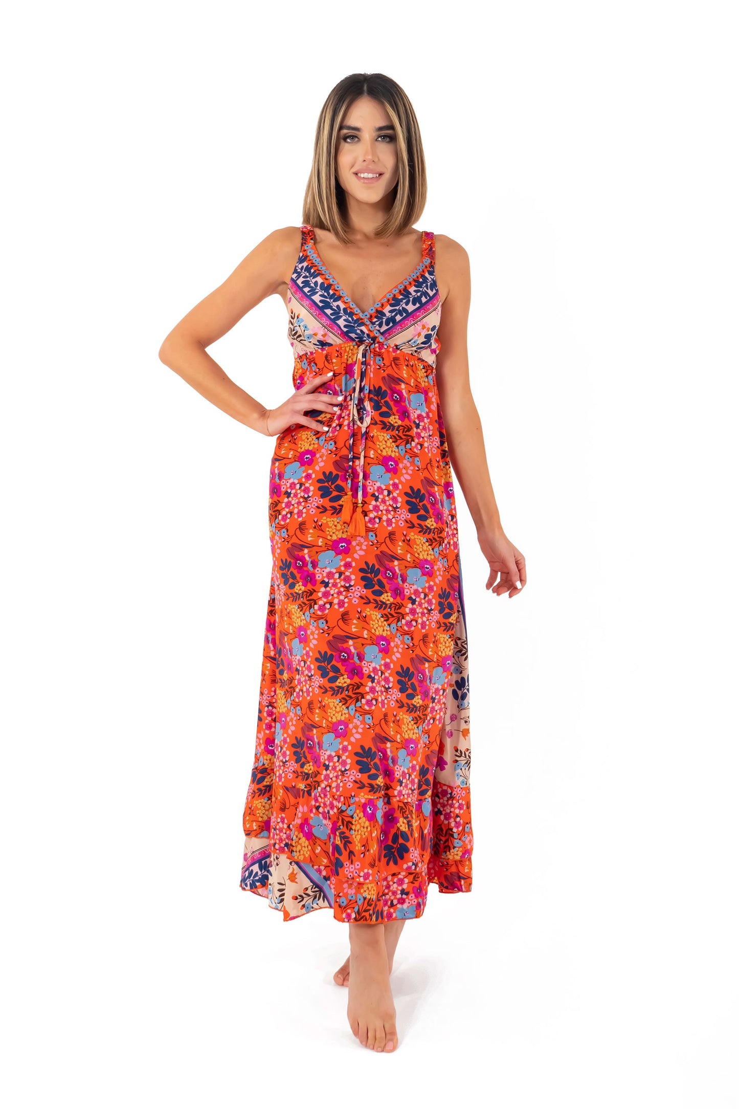 Vestito Lidia fantasia floreale