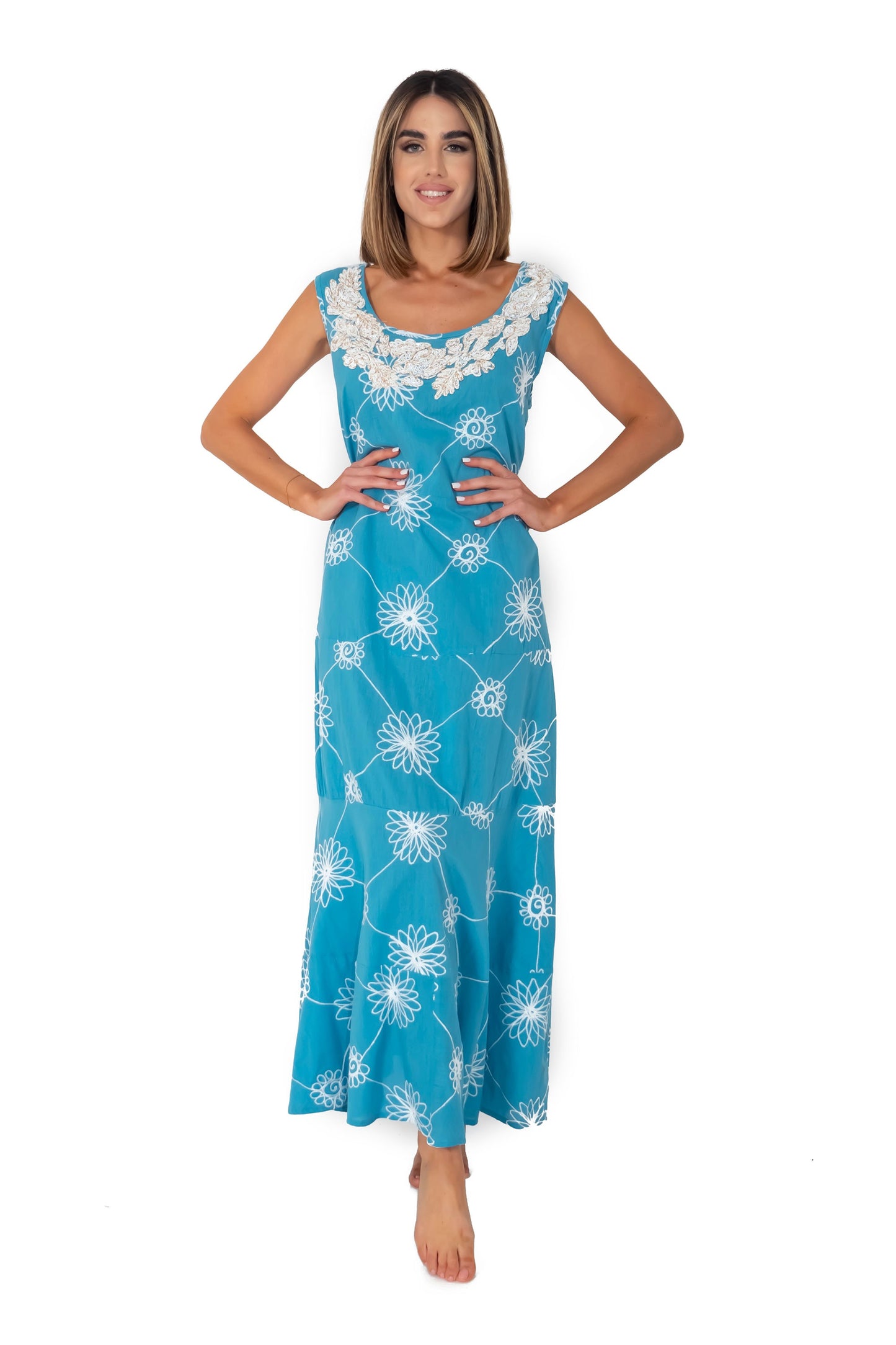Vestito Lipari ricamato