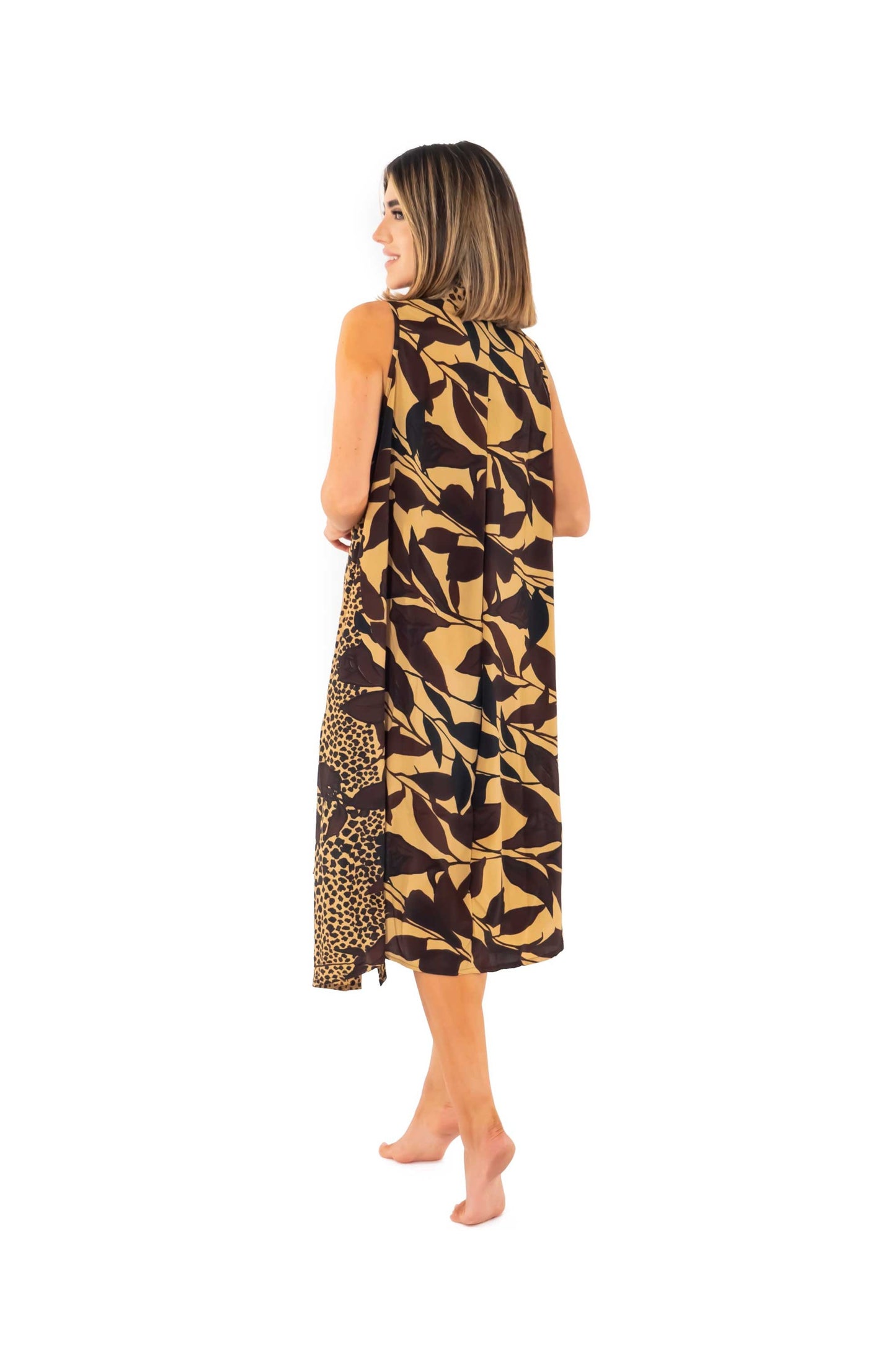 Vestito Nevis fantasia animalier