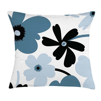 Cuscino arredo in velluto stampato