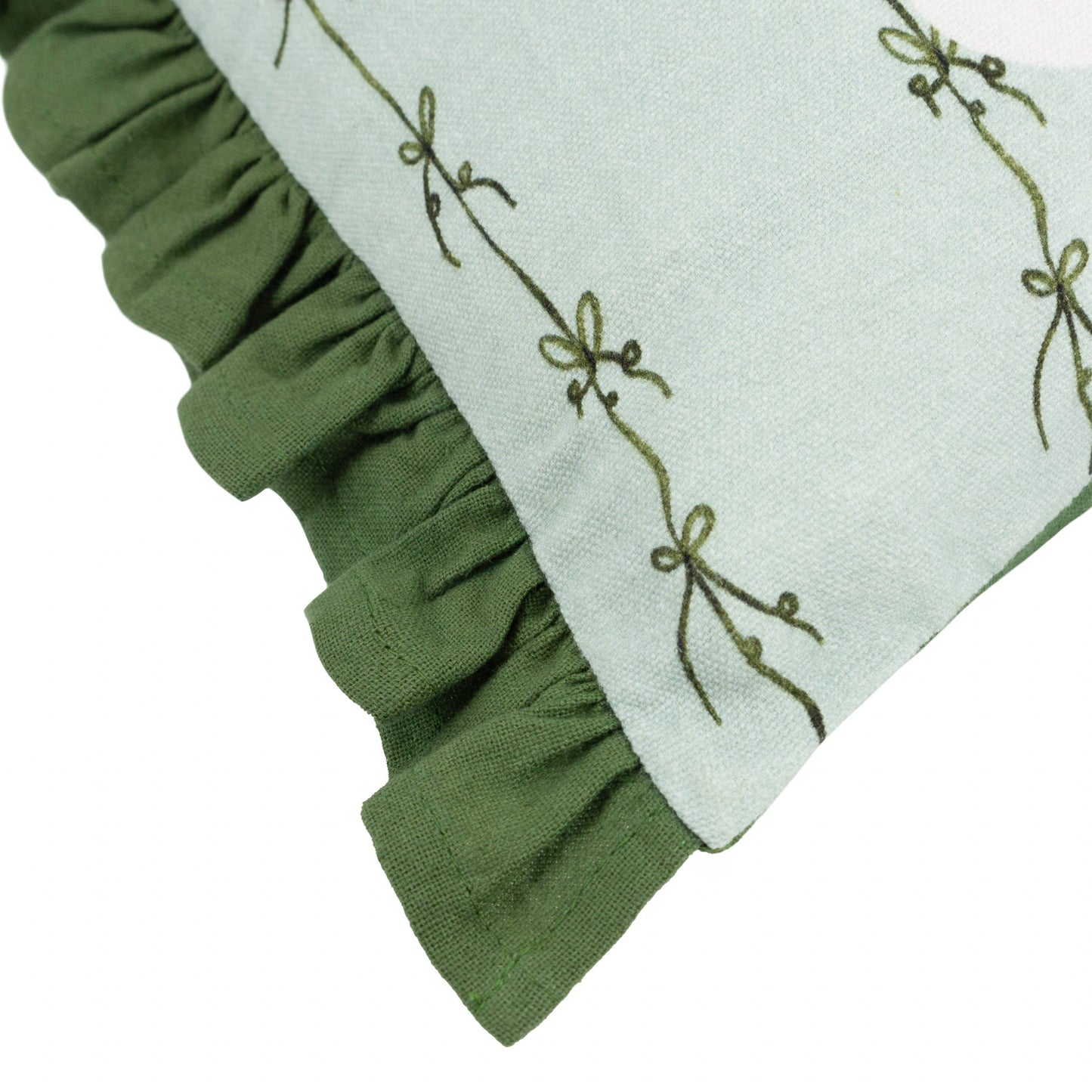 Cuscino stampato Bonjour Mint
