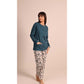 Pigiama donna 5052 modello aperto in interlock