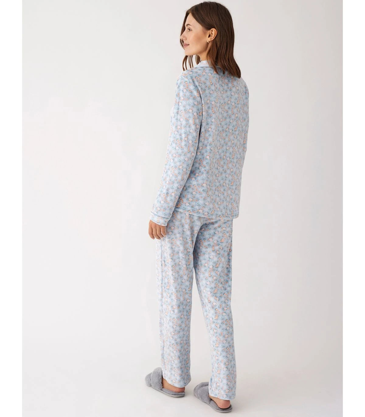 Pigiama donna ciniglia provenzale