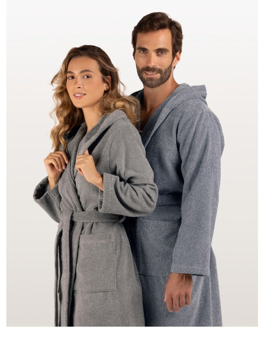 Accappatoio Misto fantasia occhio di pernice