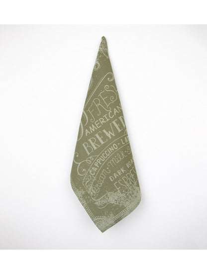 Coffe fresh strofinaccio cotone