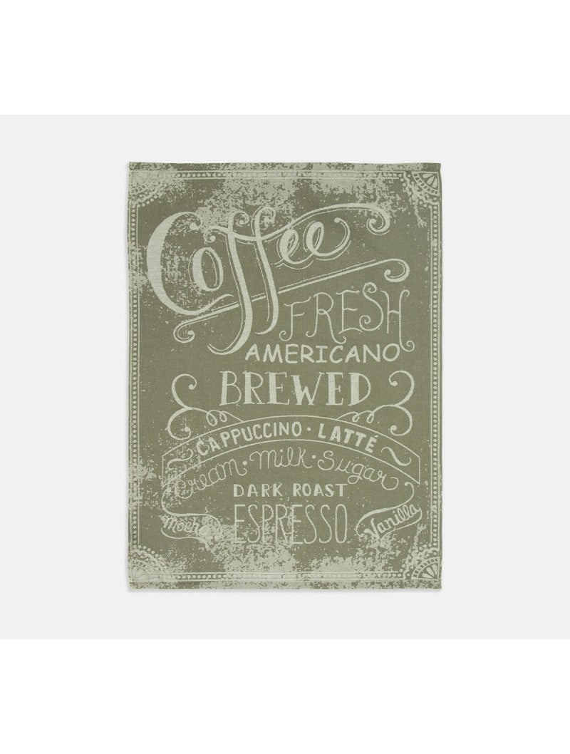 Coffe fresh strofinaccio cotone