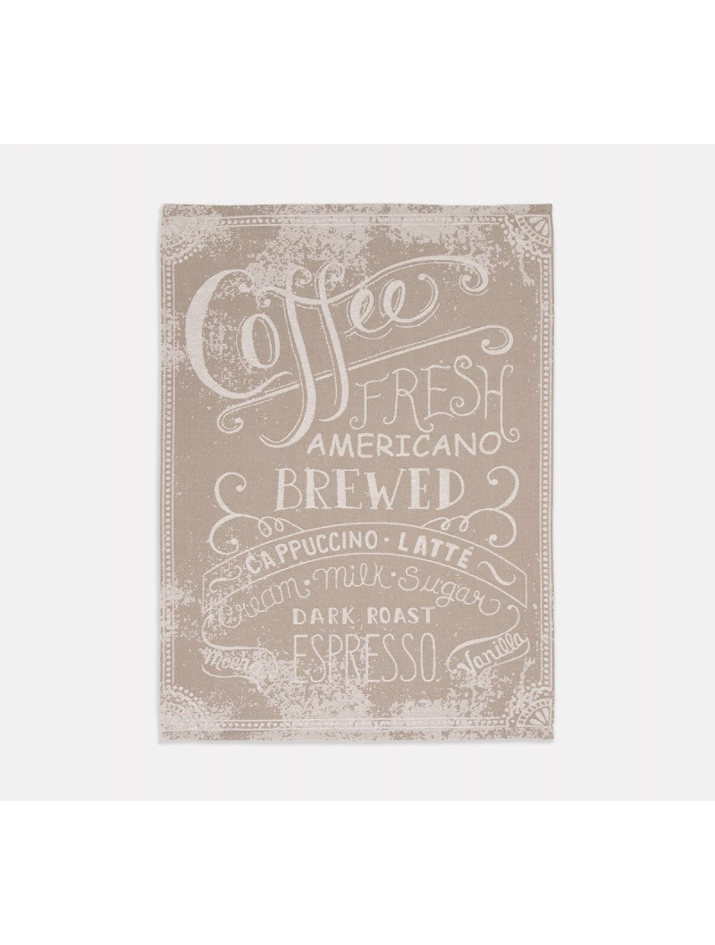 Coffe fresh strofinaccio cotone