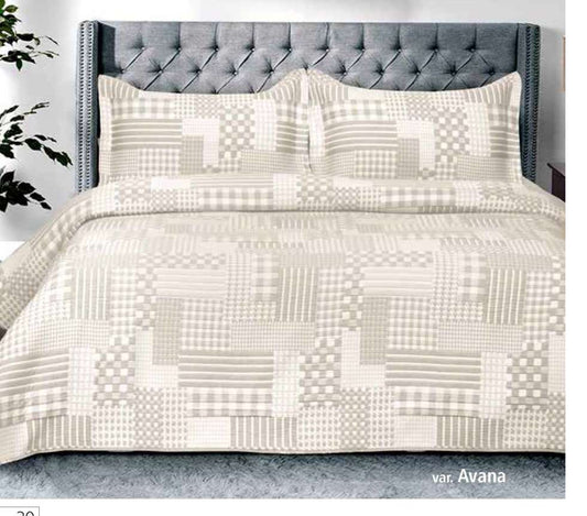 Copriletto Atene Broccato dis geometrico