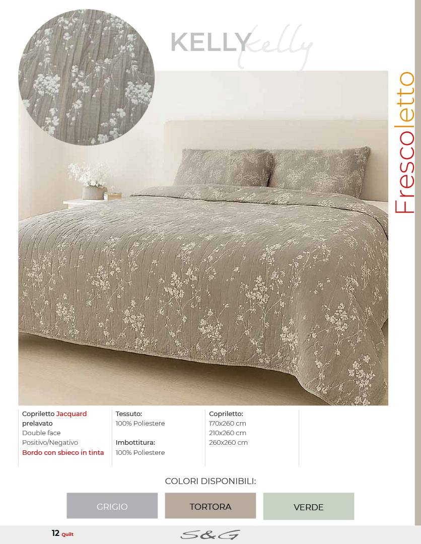 Quilt Kelly fantasia jacquard