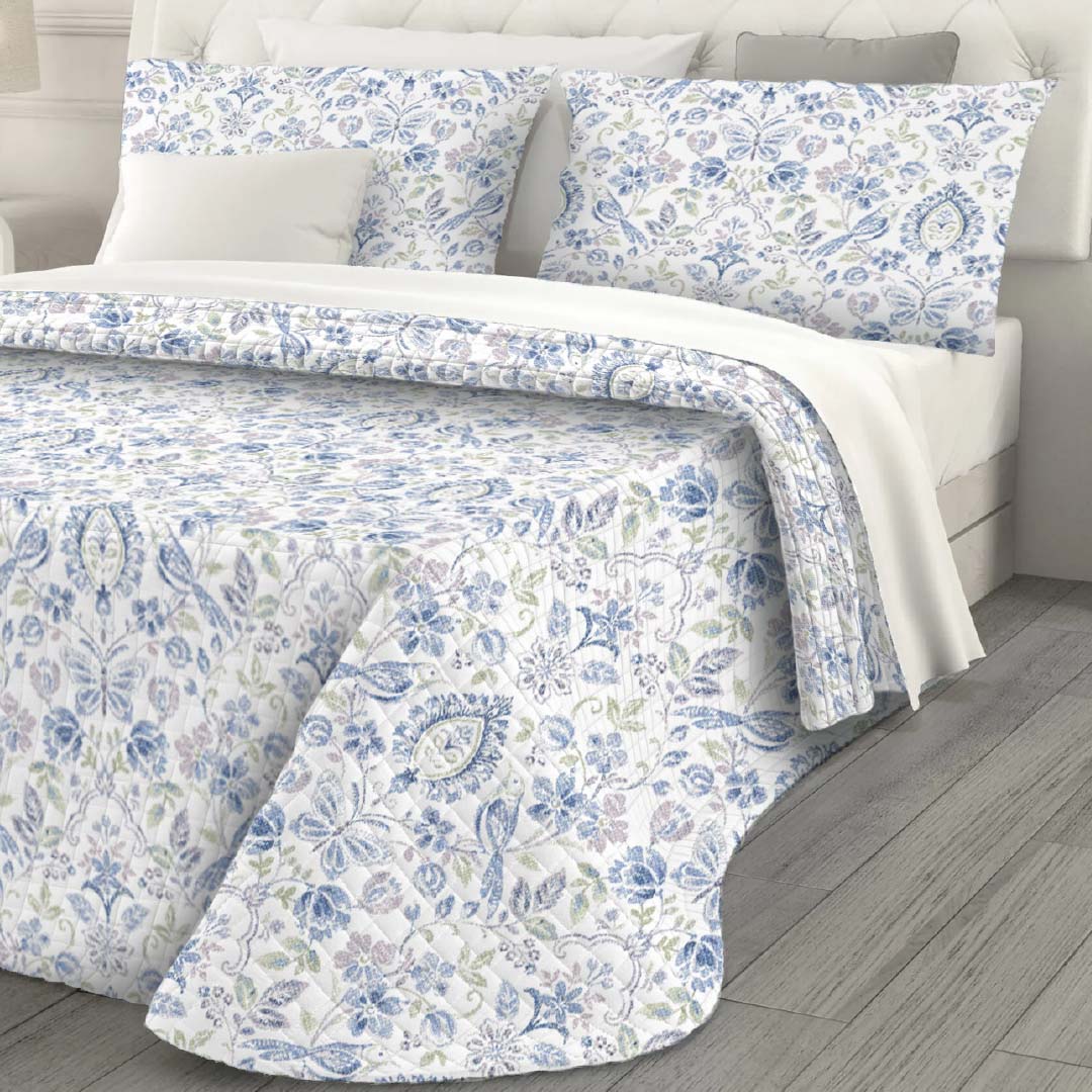 Quilt WEILIN stampa floreale