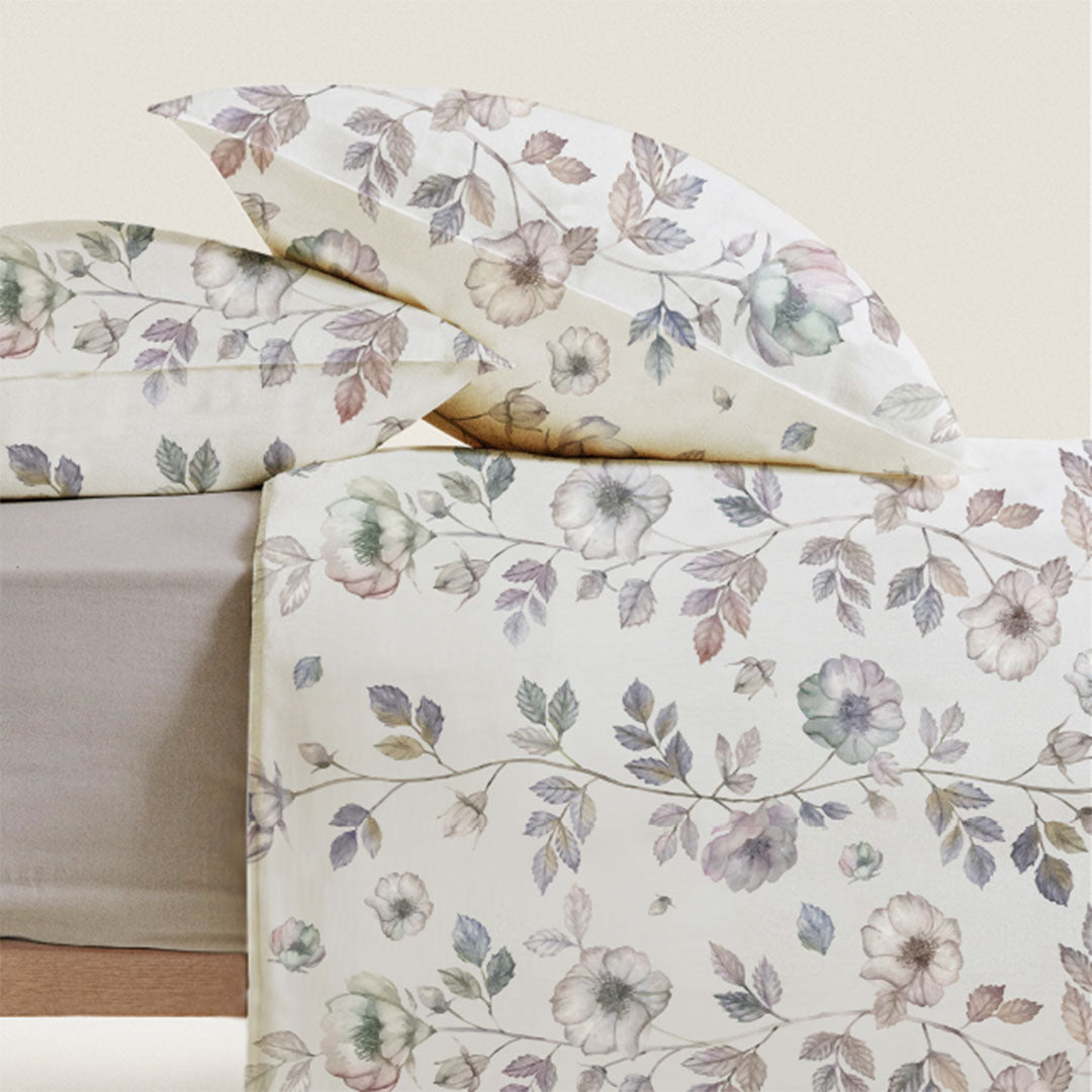 Completo letto Olivia percallino