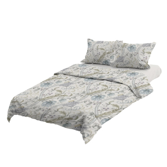 Coppia copriletto BLAIR fantasia fogliage