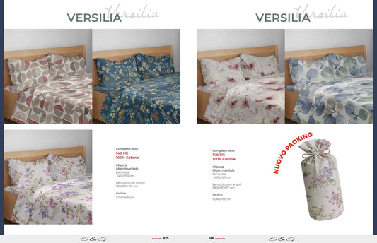 Coppia letto Versilia stampato