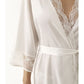 Kimono 1244 con pizzo in raso