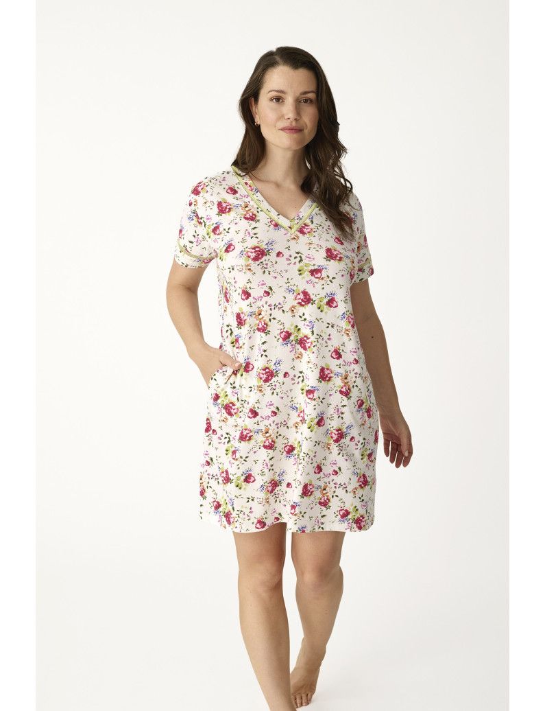 Camicia N21081 viscosa fantasia