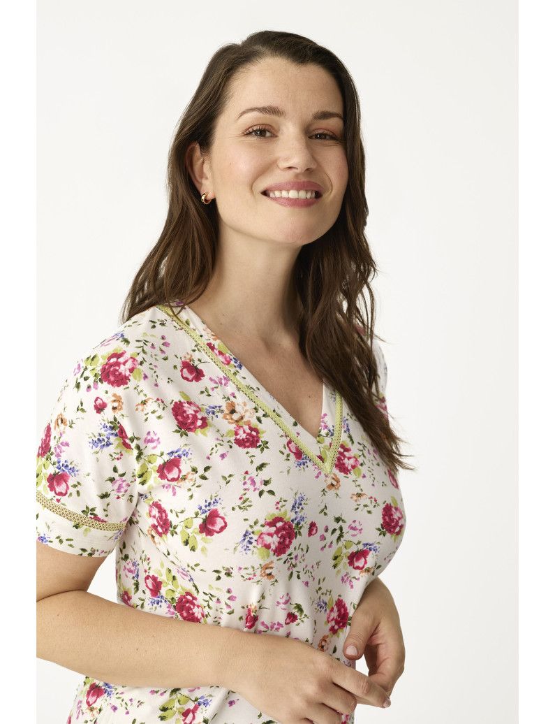 Camicia N21081 viscosa fantasia