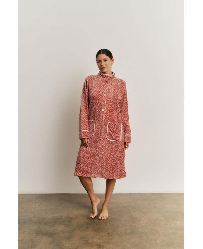 Vestaglia donna abbottonata N22464