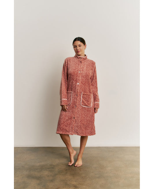 Vestaglia donna abbottonata N22464