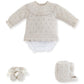 Completino Tricot ricamato