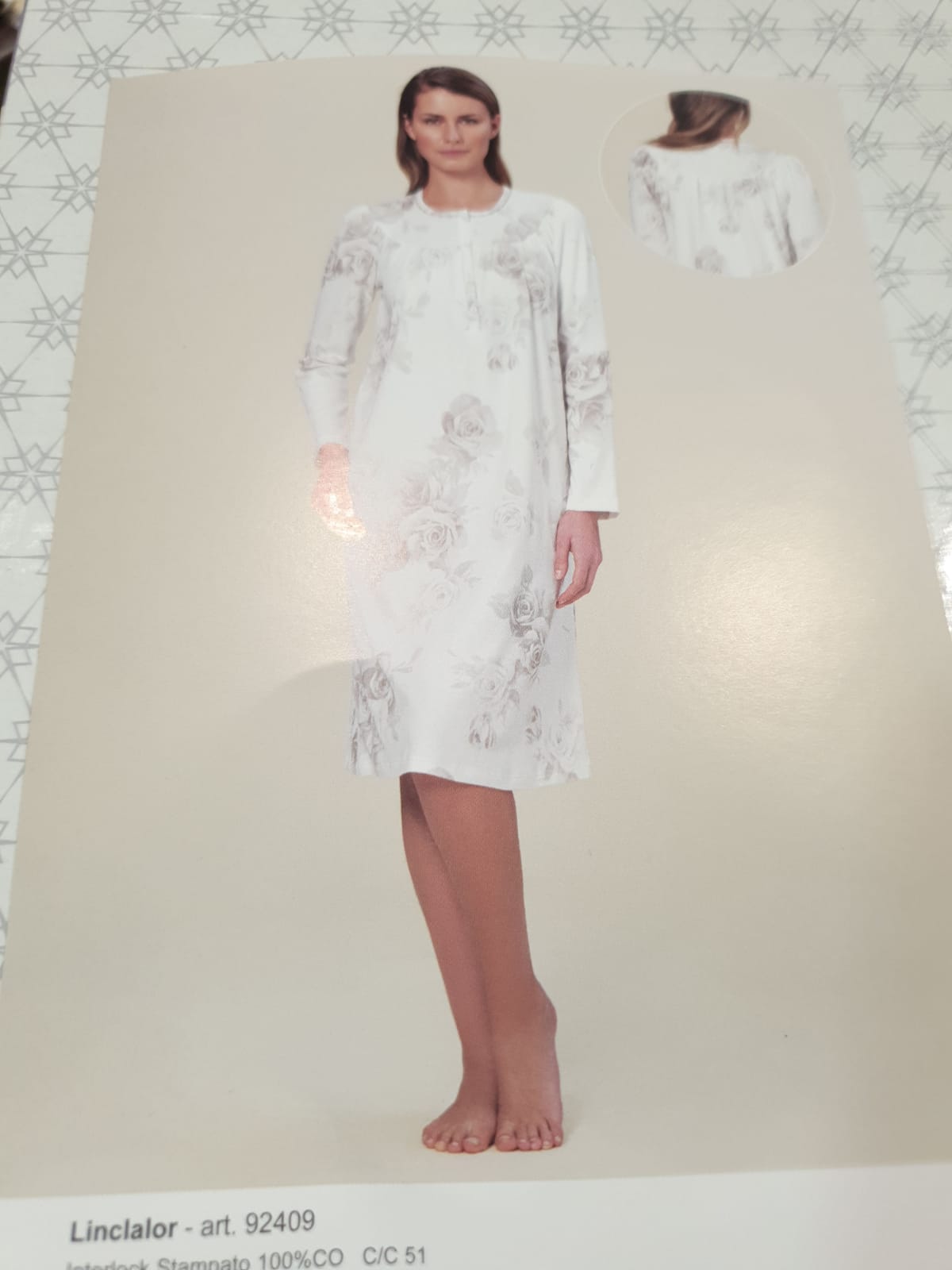 Camicia interlock stampato/71