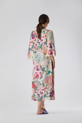 Abito lungo Paisley