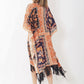 Poncho Cora Foulard Mix